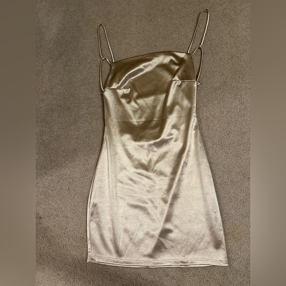Elegant Satin Slip Dress